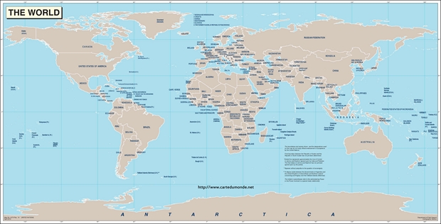 World Map, World Map
