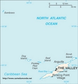 Mapa Anguila
