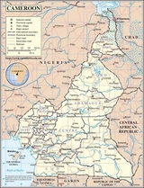 Mapa Camerún
