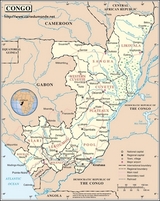 Mapa Congo