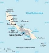 Mapa Curacao