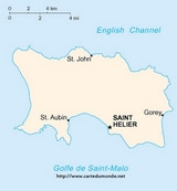 Mapa Jersey