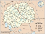 Mapa macedonia