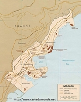 Mapa Mónaco