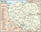 Mapa Polonia