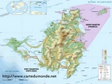 Mapa San Martín (Antillas Francesas)