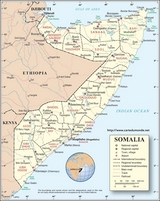 Mapa Somalia